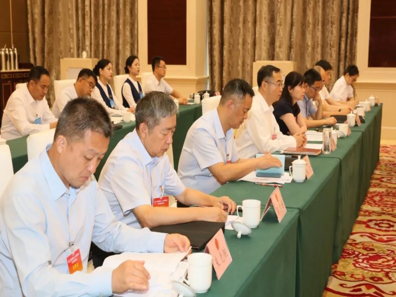 2021年7月13日至14日，长三角地区三省一市人大常委会主任座谈会在安徽省合肥市召开。（安徽省人大常委会供图）3.jpg
